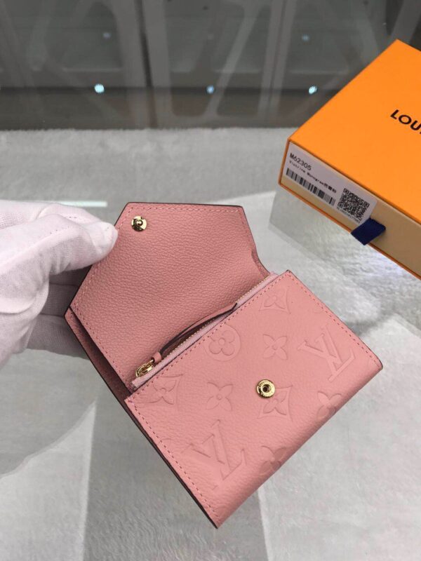 Louis Vuitton Victorine Wallet Monogram Empreinte Pink For Women, Women's Wallets 4.7in/12cm LV