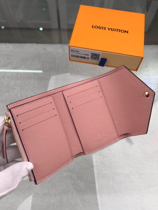 Louis Vuitton Victorine Wallet Monogram Empreinte Pink For Women, Women's Wallets 4.7in/12cm LV