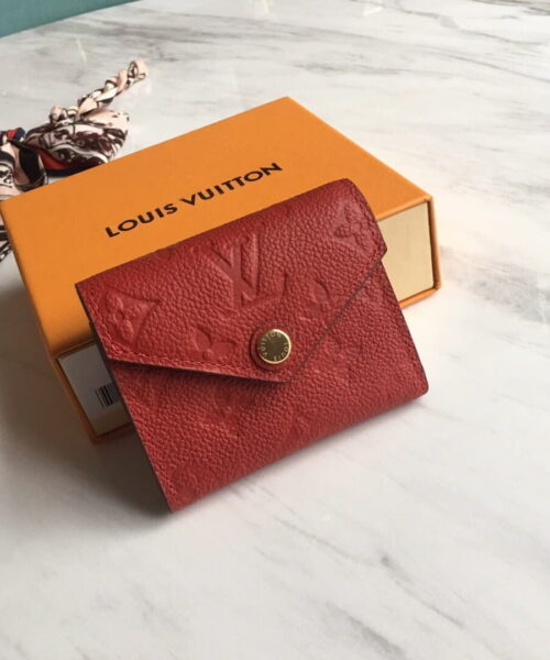 Louis Vuitton Victorine Wallet Scarlet Red For Women, Women's Wallet 4.7in/12cm LV M63701