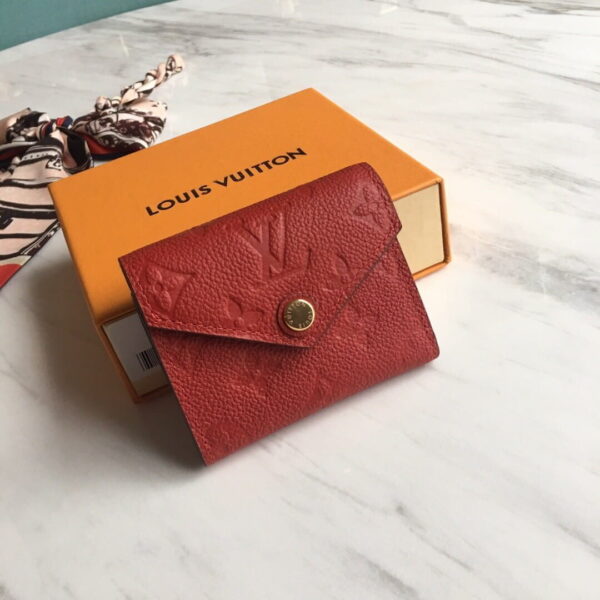 Louis Vuitton Victorine Wallet Scarlet Red For Women, Women's Wallet 4.7in/12cm LV M63701