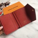 1:1 Replica Louis Vuitton Victorine Wallet Scarlet Red For Women, Women's Wallet 4.7in/12cm LV M63701