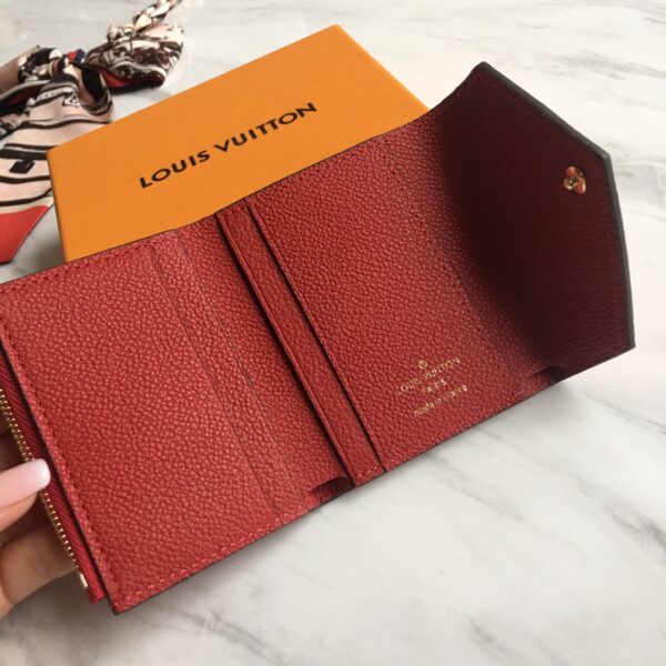 Louis Vuitton Victorine Wallet Scarlet Red For Women, Women's Wallet 4.7in/12cm LV M63701