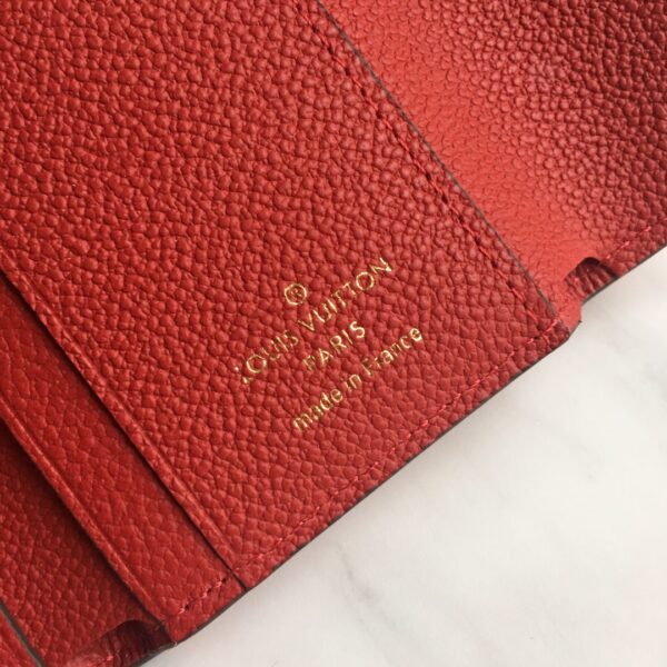 Louis Vuitton Victorine Wallet Scarlet Red For Women, Women's Wallet 4.7in/12cm LV M63701