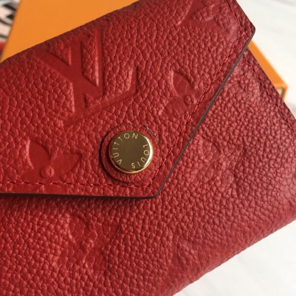 Louis Vuitton Victorine Wallet Scarlet Red For Women, Women's Wallet 4.7in/12cm LV M63701