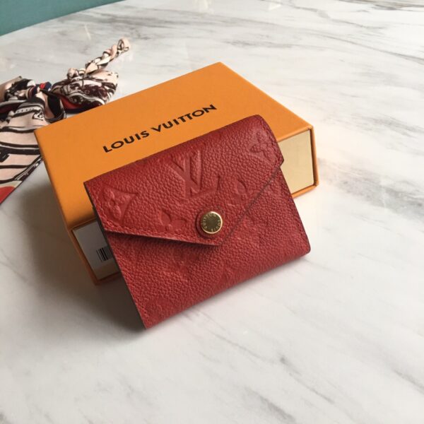 Louis Vuitton Victorine Wallet Scarlet Red For Women, Women's Wallet 4.7in/12cm LV M63701