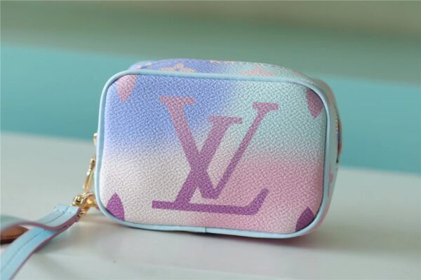 Louis Vuitton Wapity Case Monogram Canvas Sunrise Pastel For Women, Women's Wallets 4.3in/11cm LV M81339