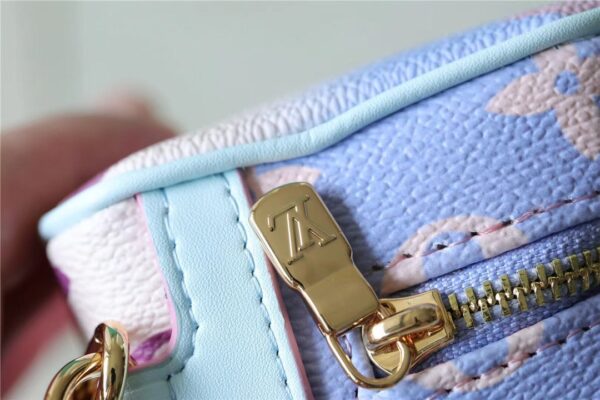 Louis Vuitton Wapity Case Monogram Canvas Sunrise Pastel For Women, Women's Wallets 4.3in/11cm LV M81339