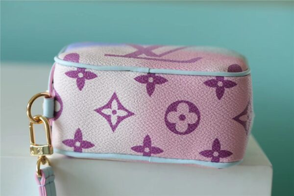Louis Vuitton Wapity Case Monogram Canvas Sunrise Pastel For Women, Women's Wallets 4.3in/11cm LV M81339