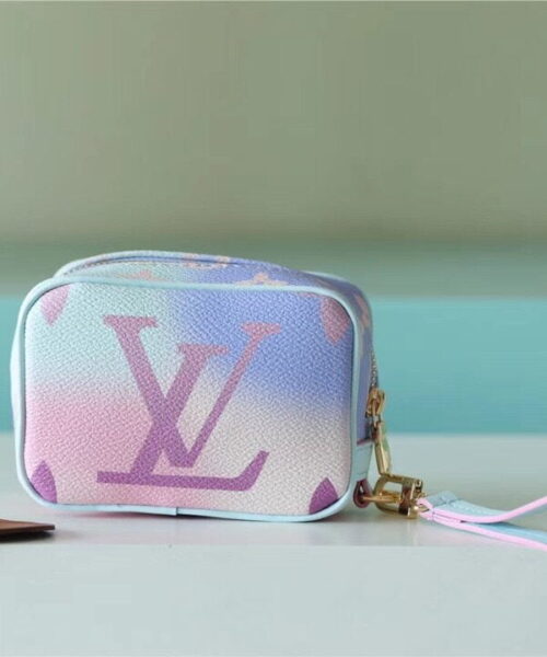 Louis Vuitton Wapity Case Monogram Canvas Sunrise Pastel For Women, Women's Wallets 4.3in/11cm LV M81339
