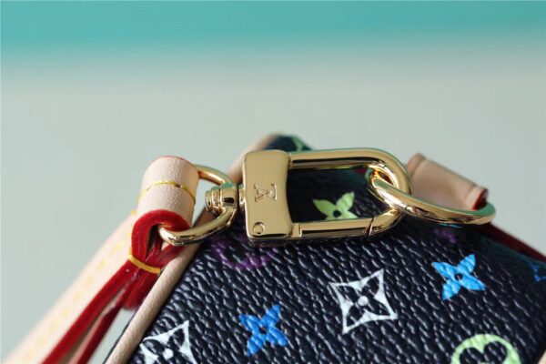 Louis Vuitton Wapity Case Monogram Multiplecolor Canvas Black For Women, Women's Wallets 4.3in/11cm LV