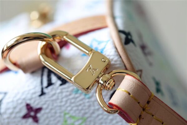 Louis Vuitton Wapity Case Monogram Multiplecolor Canvas White For Women, Women's Wallets 4.3in/11cm LV