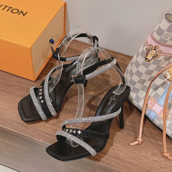 Louis Vuitton Women's Appeal Sandal Black For Women LV 1AAC1L