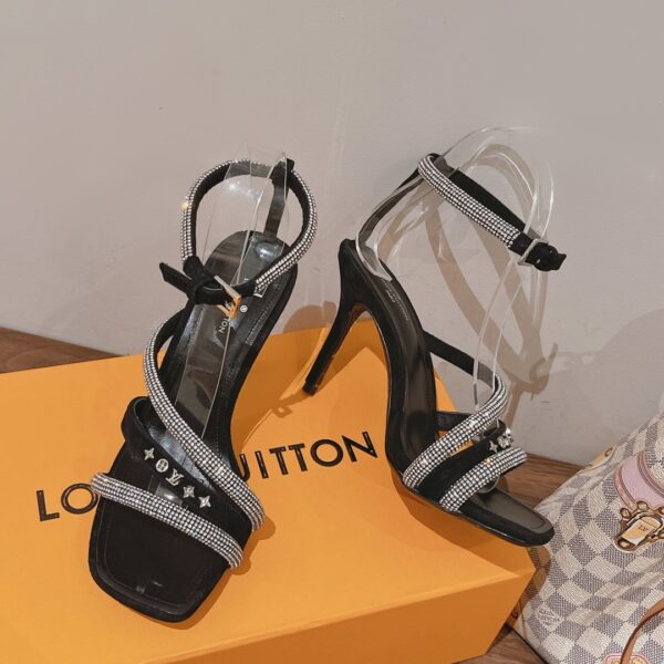 Louis Vuitton Women's Appeal Sandal Black For Women LV 1AAC1L