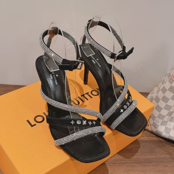 Louis Vuitton Women's Appeal Sandal Black For Women LV 1AAC1L