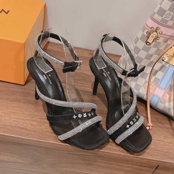 Louis Vuitton Women's Appeal Sandal Black For Women LV 1AAC1L