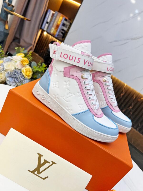 Louis Vuitton Women's Boombox Sneaker Boot Pink For Women LV