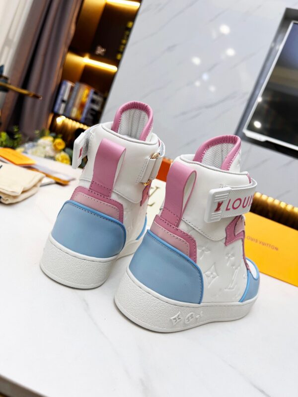 Louis Vuitton Women's Boombox Sneaker Boot Pink For Women LV