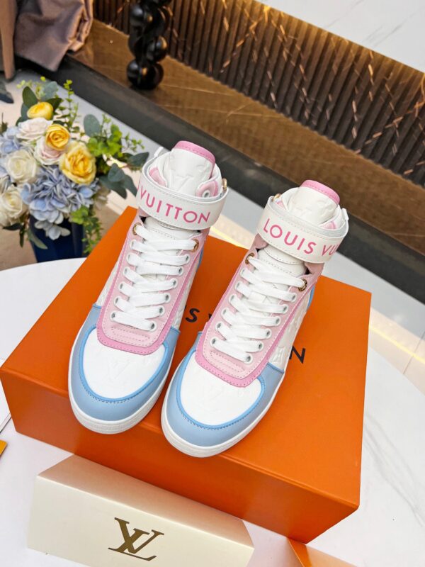 Louis Vuitton Women's Boombox Sneaker Boot Pink For Women LV