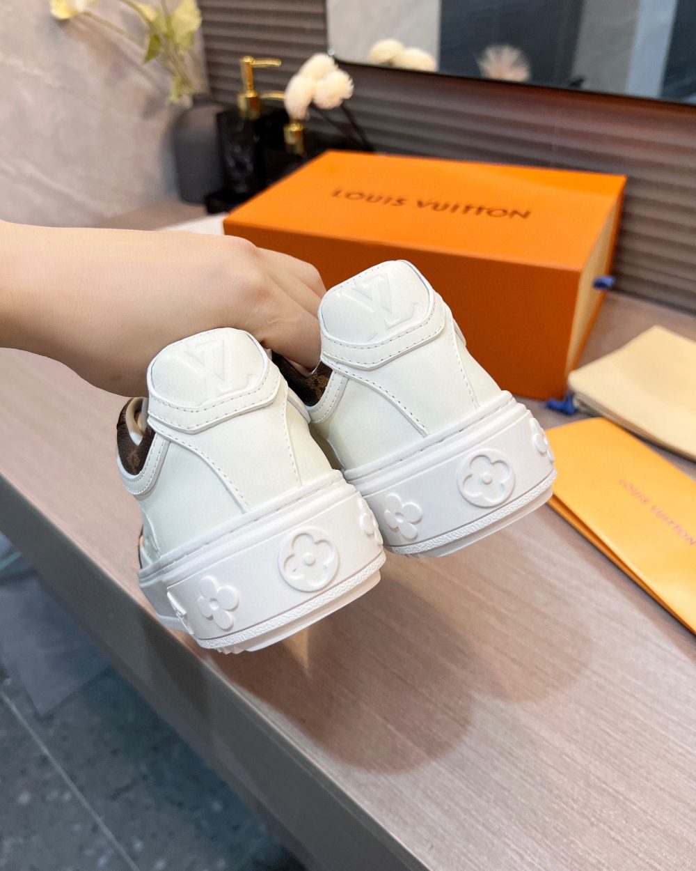 Louis Vuitton Women's Boombox  Sneaker Brown For Women LV