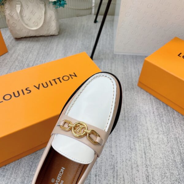 Louis Vuitton Women's Chess Flat Loafe Beige For Women LV