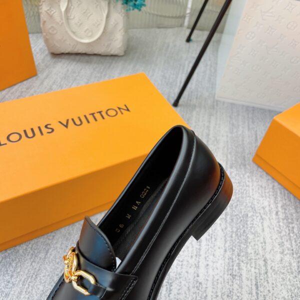 Louis Vuitton Women's Chess Flat Loafe Black For Women LV