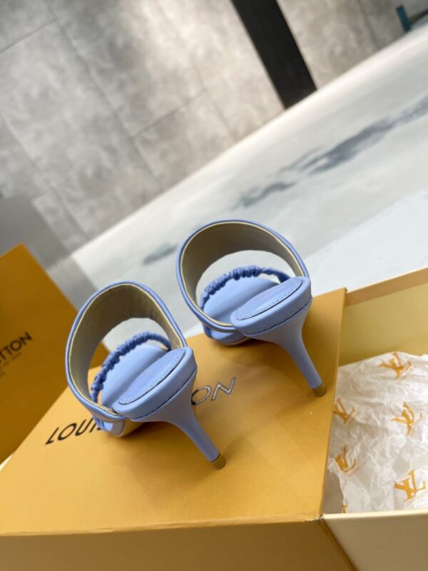 Louis Vuitton Women's Drapy Mule Blue For Women LV