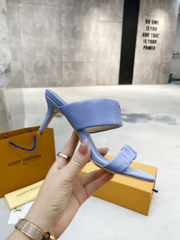 Louis Vuitton Women's Drapy Mule Blue For Women LV