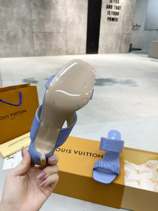 Louis Vuitton Women's Drapy Mule Blue For Women LV