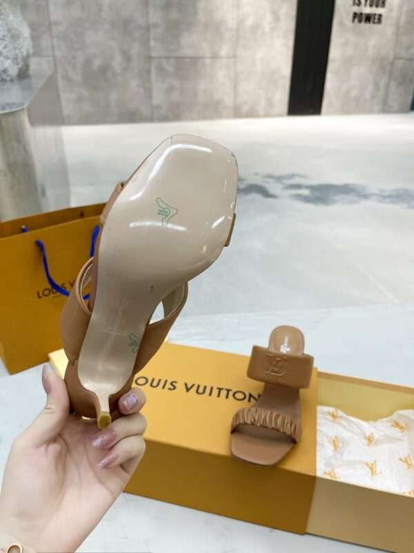 Louis Vuitton Women's Drapy Mule Brown For Women LV