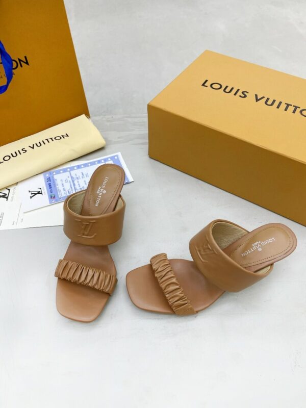 Louis Vuitton Women's Drapy Mule Brown For Women LV