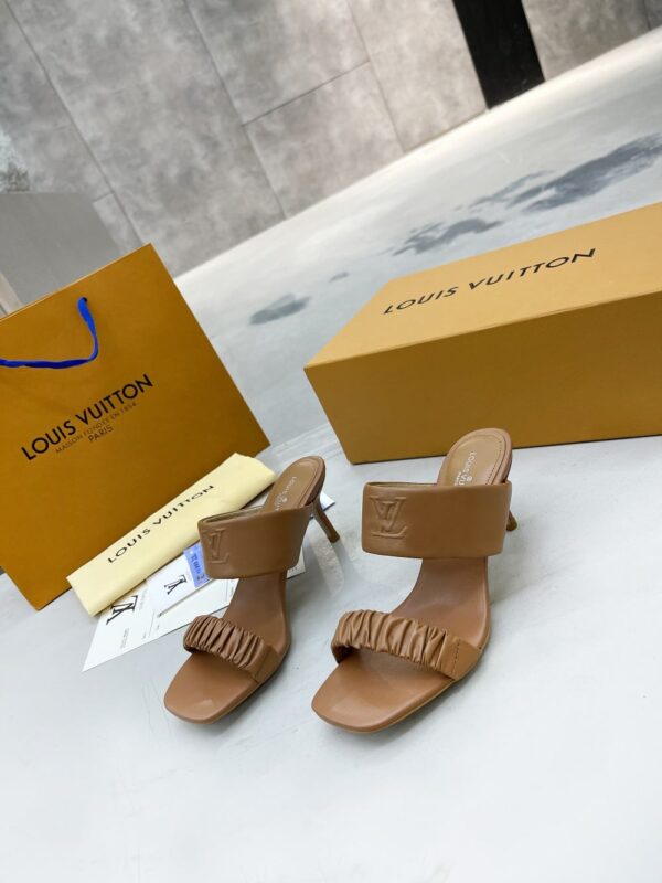 Louis Vuitton Women's Drapy Mule Brown For Women LV