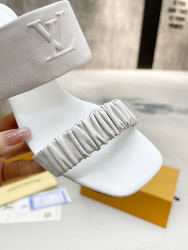 Louis Vuitton Women's Drapy Mule White For Women LV