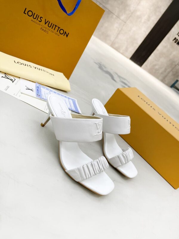 Louis Vuitton Women's Drapy Mule White For Women LV