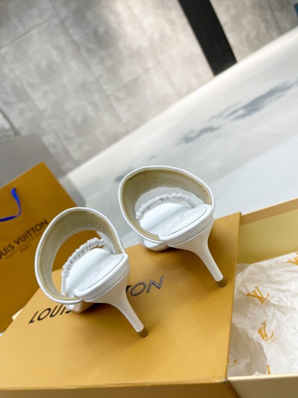 Louis Vuitton Women's Drapy Mule White For Women LV