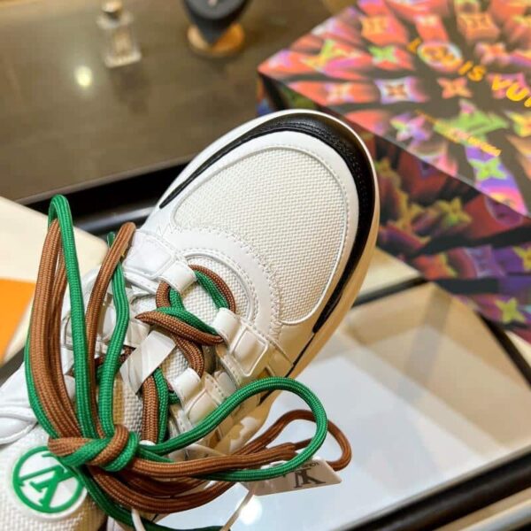 Louis Vuitton Women's LV Archlight Sneaker White And Green For Women LV