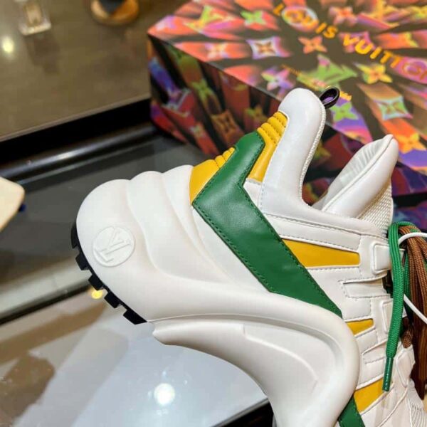Louis Vuitton Women's LV Archlight Sneaker White And Green For Women LV