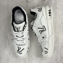 Louis Vuitton Women's LV Trainer Sneaker Black For Women LV