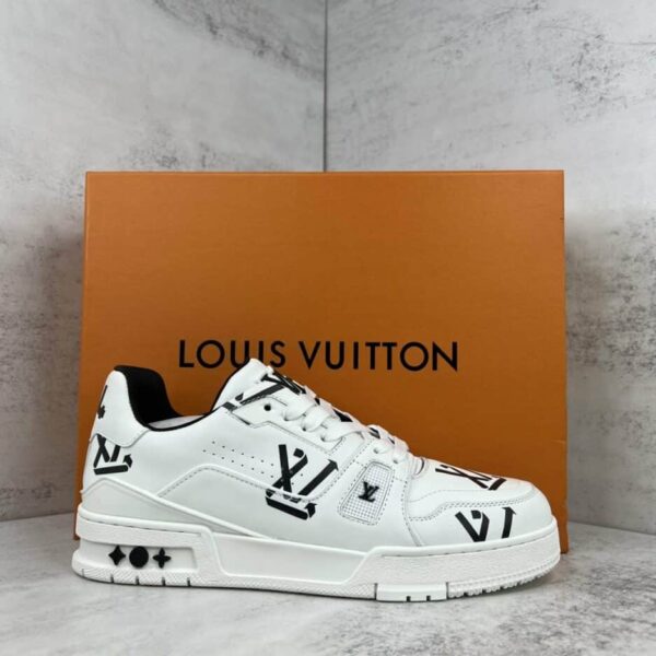 Louis Vuitton Women's LV Trainer Sneaker Black For Women LV
