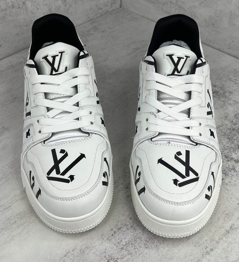 Louis Vuitton Women's LV Trainer Sneaker Black For Women LV
