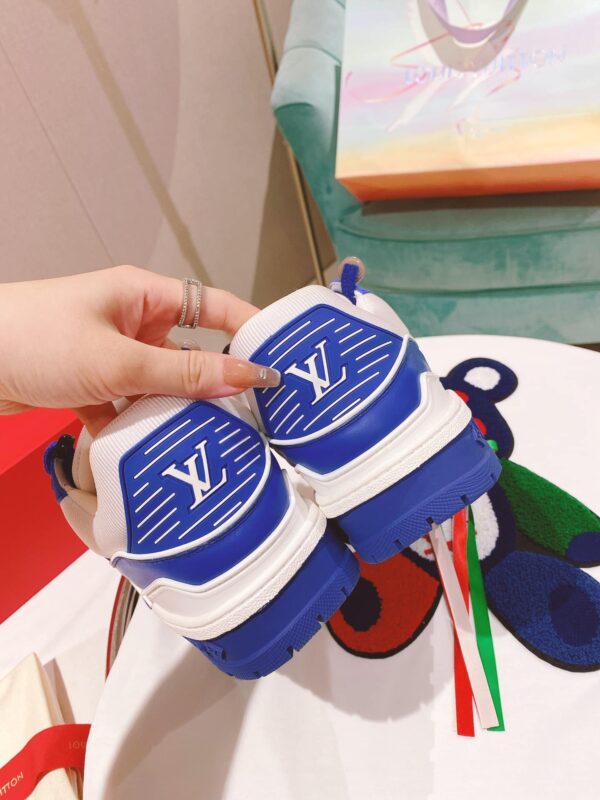 Louis Vuitton Women's LV Trainer Sneaker Blue For Women LV