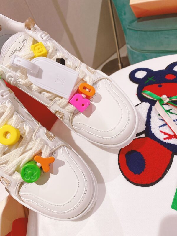 Louis Vuitton Women's LV Trainer Sneaker White For Women LV