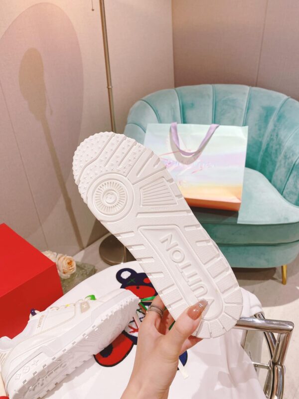 Louis Vuitton Women's LV Trainer Sneaker White For Women LV