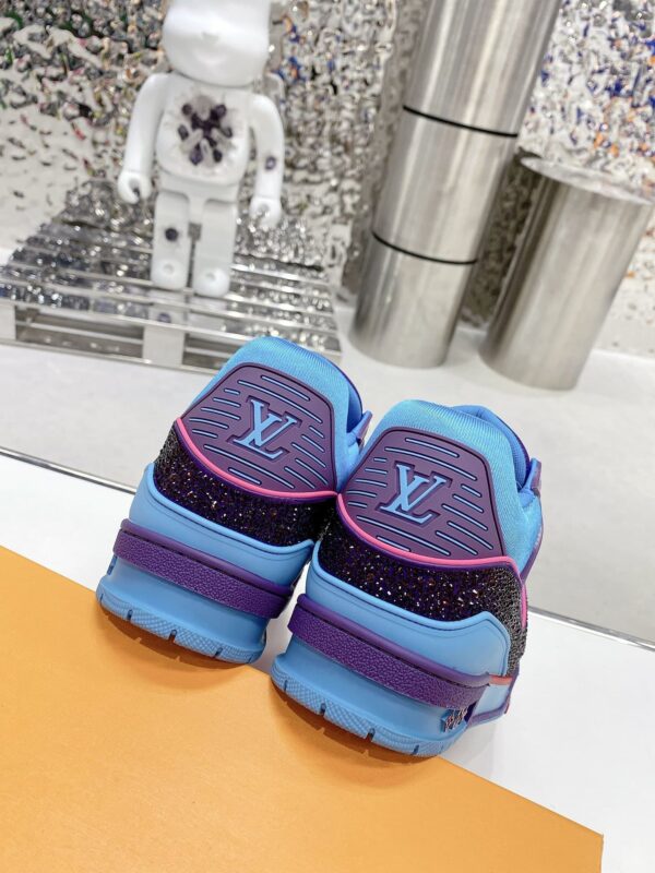 Louis Vuitton Women's LV Trainers Blue For Women LV