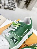 Louis Vuitton Women's LV Trainers Green For Women LV
