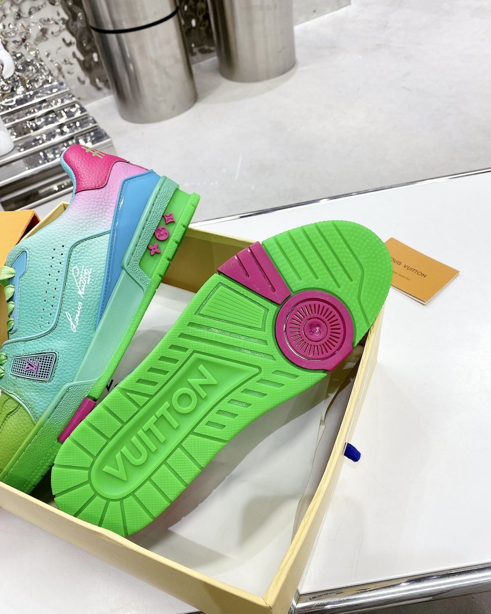 Louis Vuitton Women's LV Trainers Multicolor For Women LV