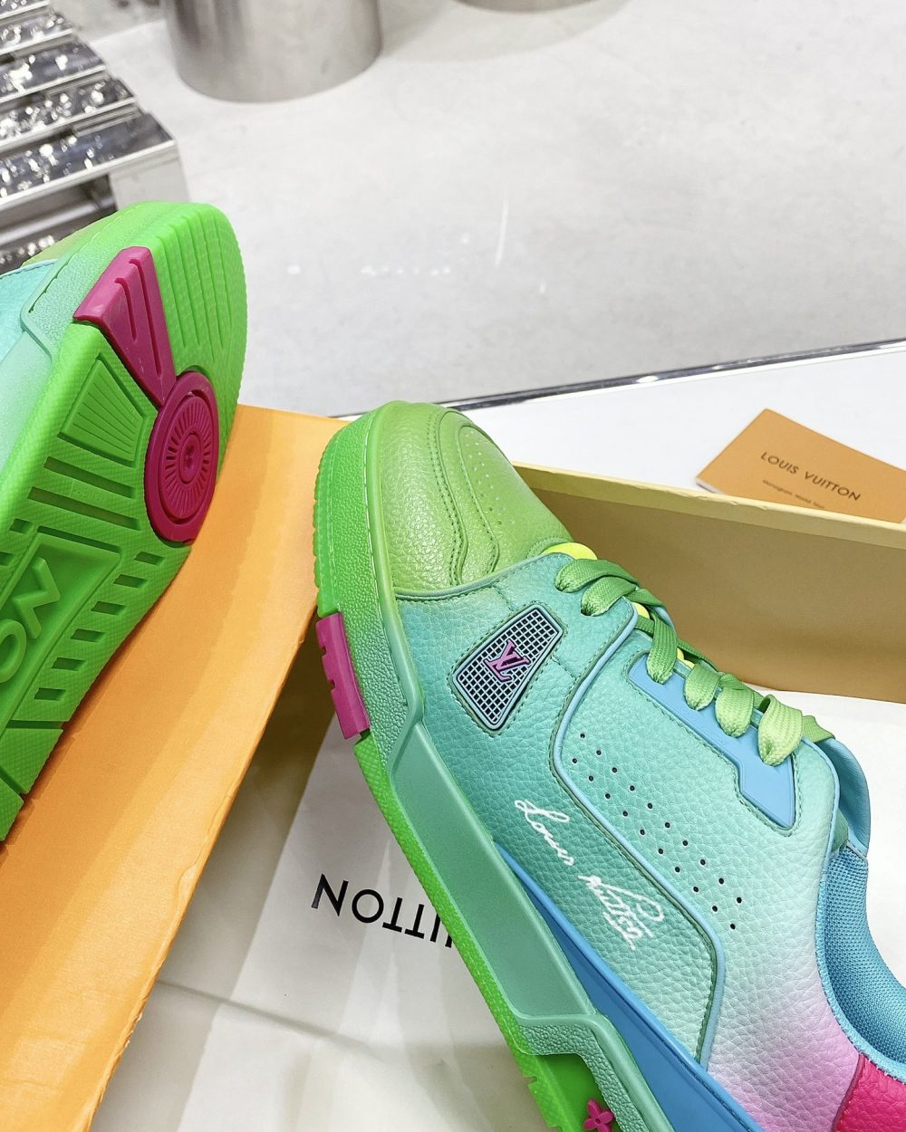 Louis Vuitton Women's LV Trainers Multicolor For Women LV