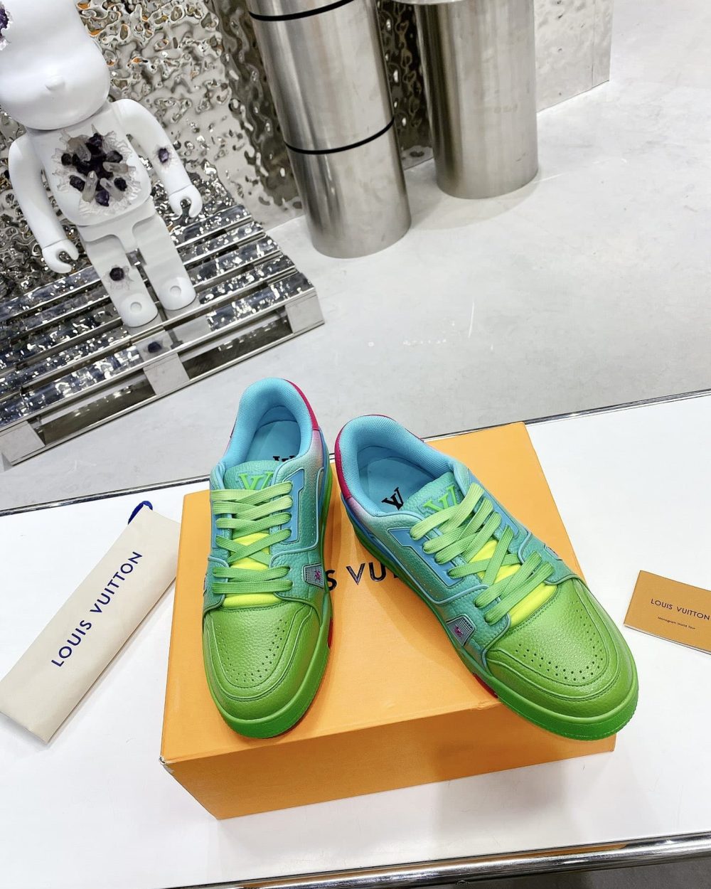 Louis Vuitton Women's LV Trainers Multicolor For Women LV