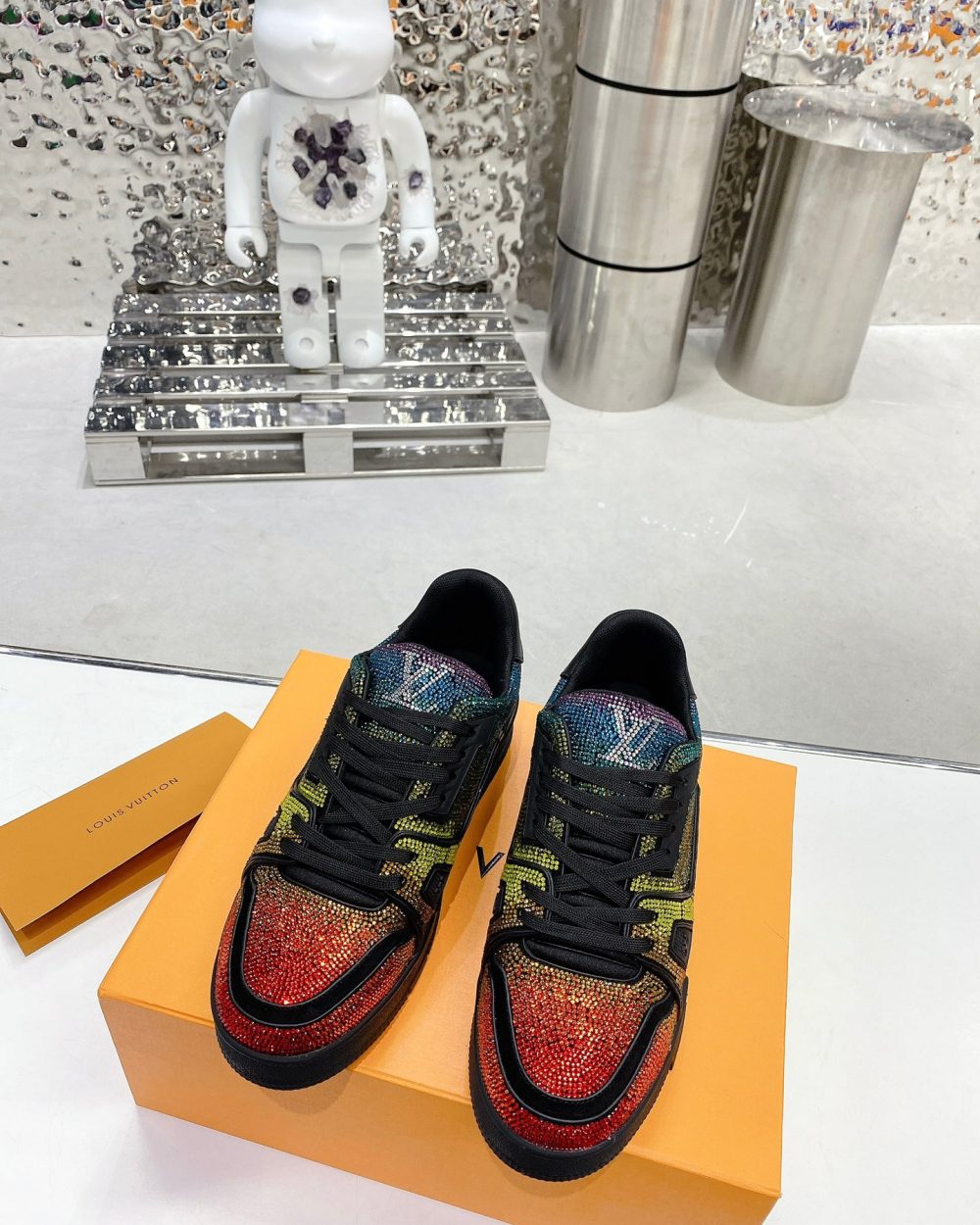 Louis Vuitton Women's LV Trainers Multicolor For Women LV