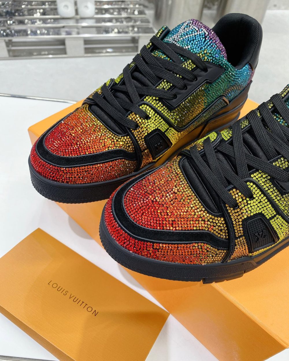 Louis Vuitton Women's LV Trainers Multicolor For Women LV