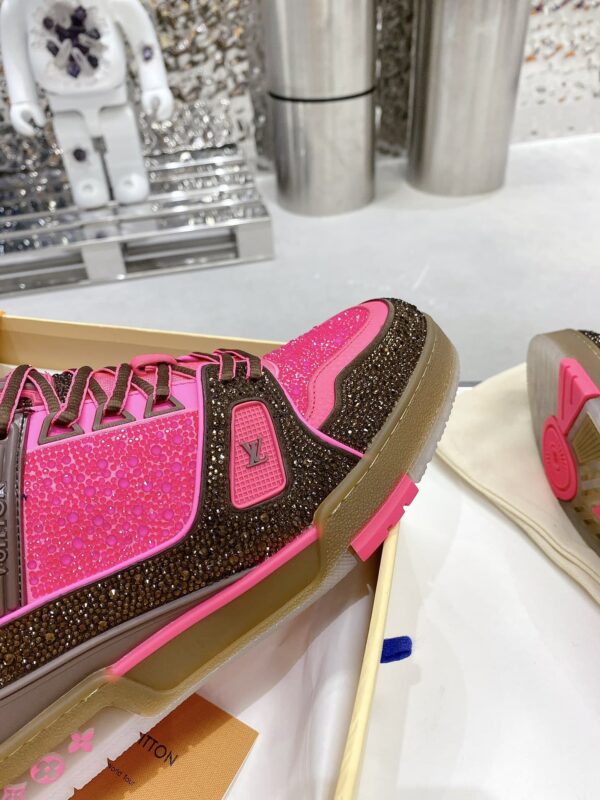 Louis Vuitton Women's LV Trainers Pink For Women LV